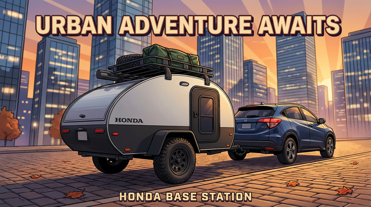 Honda's Base Station Camper: Urban Escapism Redefined