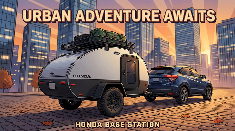 Honda's Base Station Camper: Urban Escapism Redefined